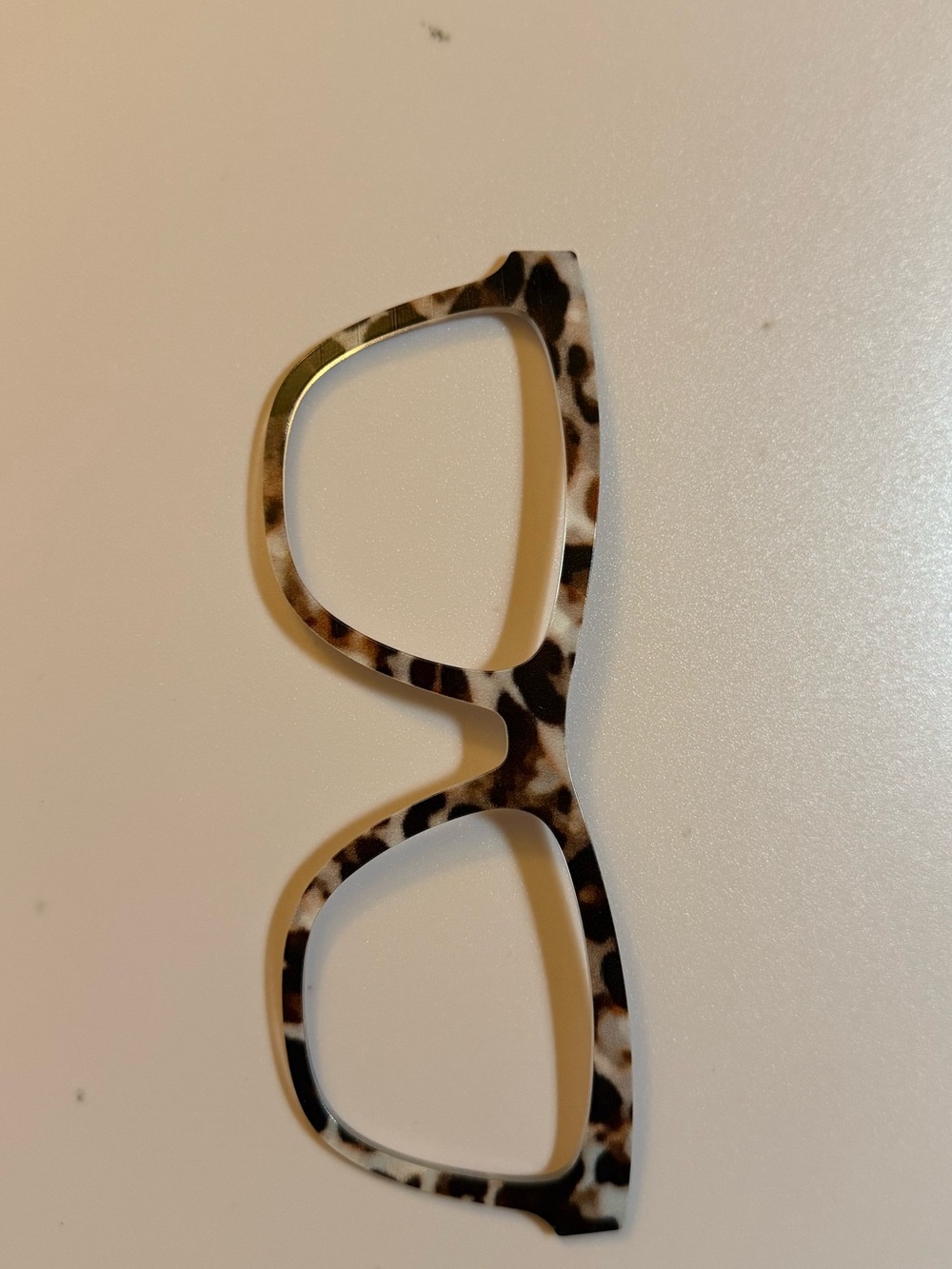 Harper brown tan marble tortoise toppers pair eyewear